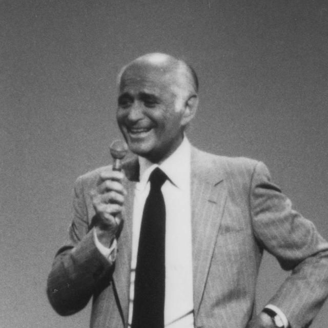 Norman Lear and comedian Hasan Minhaj - podcast episode cover