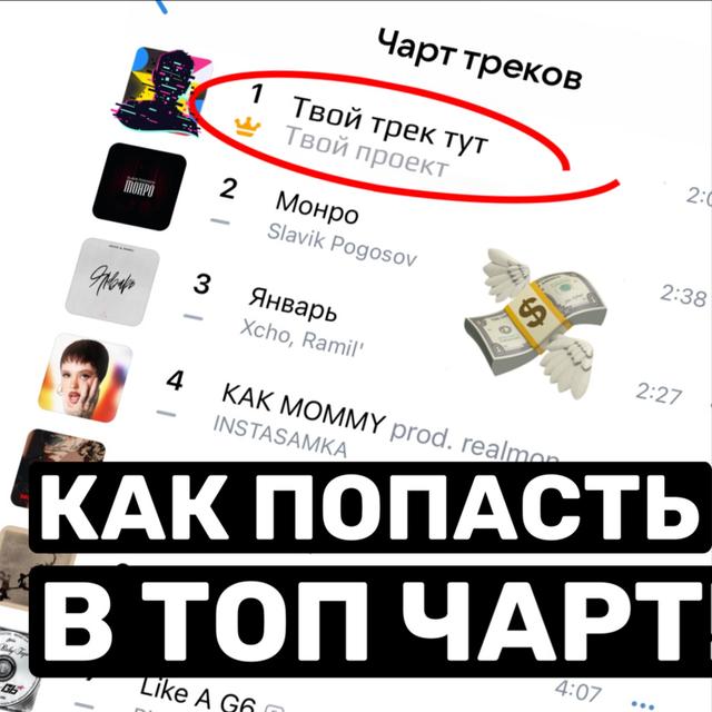 Как попасть в топ чарт Вк? Сколько стоит продвижение артиста в топ! - podcast episode cover