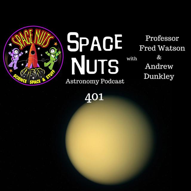 #401: Titan's Troubles & UN's Satellite Summits: Life on Ice Moons and Space Traffic Control - podcast episode cover