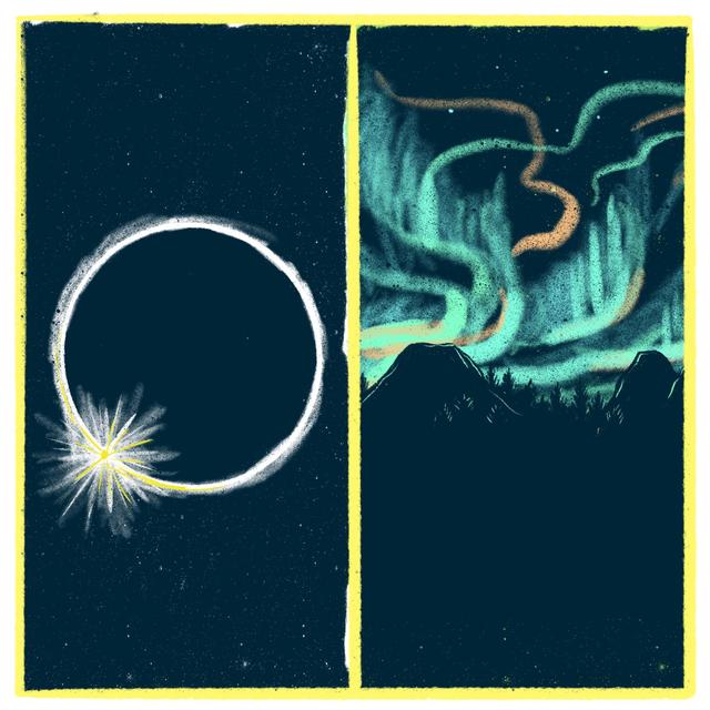 Eclipses vs. Aurora Borealis: a celestial debate - podcast episode cover