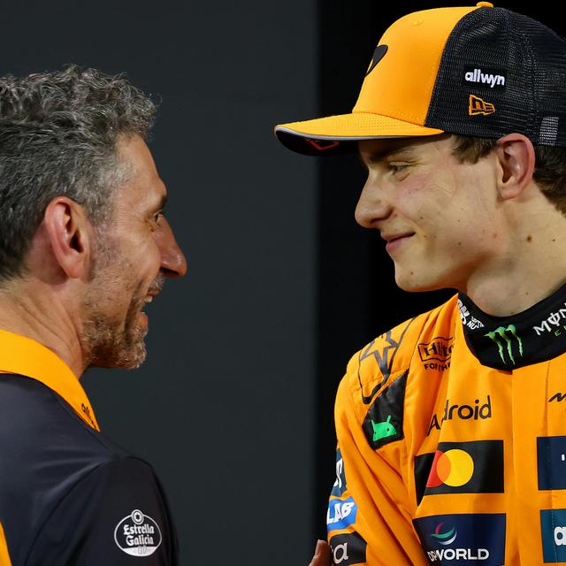 Oscar Piastri's F1 title chase begins | Race reactions from 2025 Bahrain GP - podcast episode cover