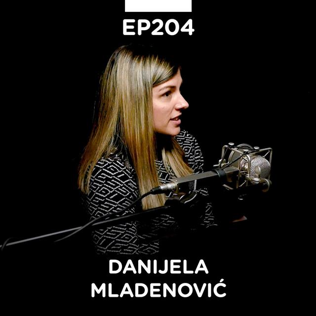 EP 204: Danijela Mladenović, blog Anksiozni Optimista & terapeut - Pojačalo podcast - podcast episode cover