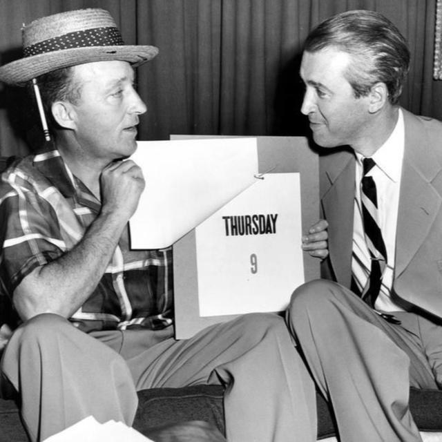 Bing Crosby Podcast 1949-12-14 (013) Jimmy Stewart and Carole Richards - Jimmy and Bing sing Baby , It's Cold Outside and 1944-12-14 Guest Jerry Calonna - podcast episode cover