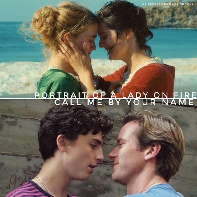 Portrait of a Lady on Fire & Call Me By Your Name - podcast episode cover