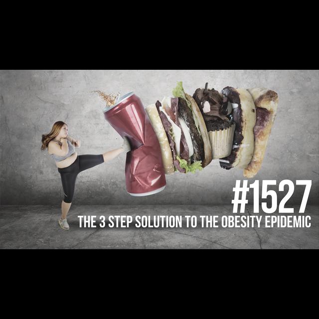 1527: The 3 Step Solution to the Obesity Epidemic - podcast episode cover