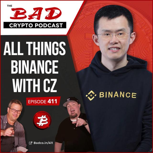 All Things Binance with CZ - podcast episode cover