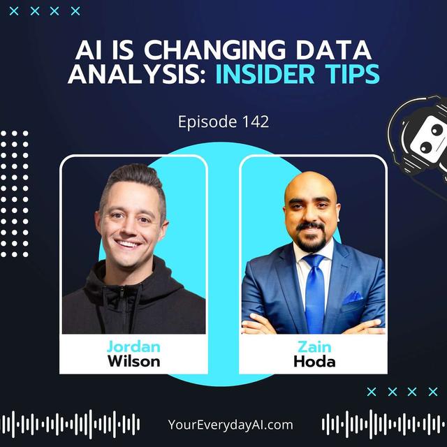 EP 142: AI is Changing Data Analysis: Insider Tips - podcast episode cover
