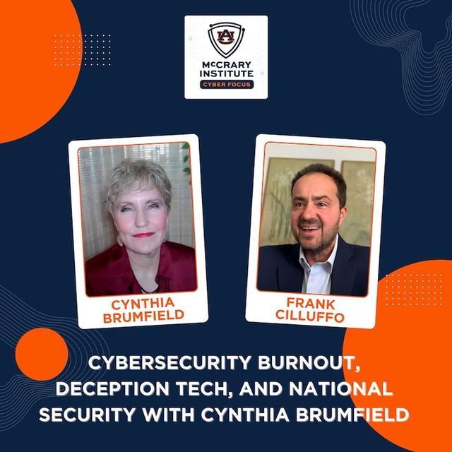 Cybersecurity Burnout, Deception Tech, and National Security with Cynthia Brumfield - podcast episode cover