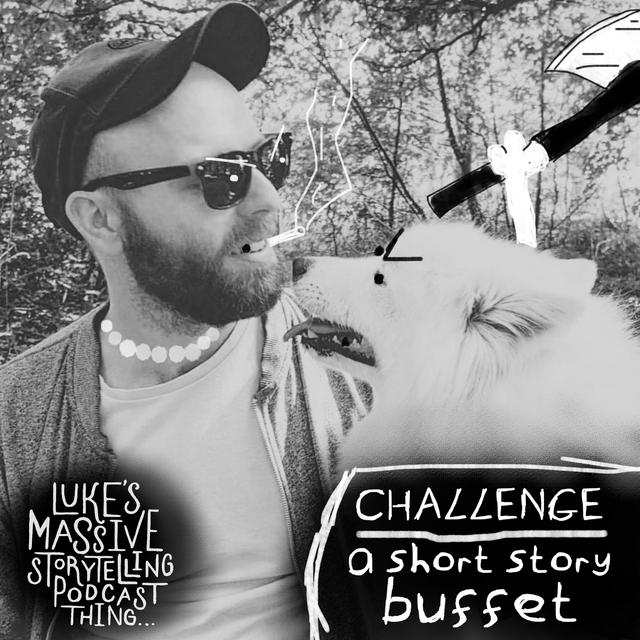 CHALLENGE - A Short Story Buffet - podcast episode cover