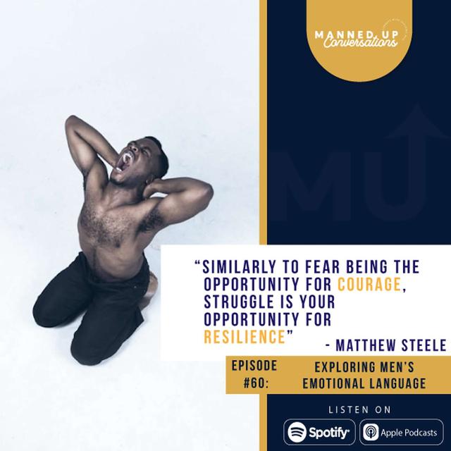 Exploring Men's Emotional Language with Matthew Steele - podcast episode cover