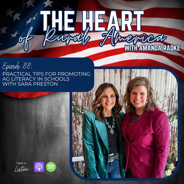 Practical Tips For Promoting Ag Literacy In Schools with Sara Preston - podcast episode cover