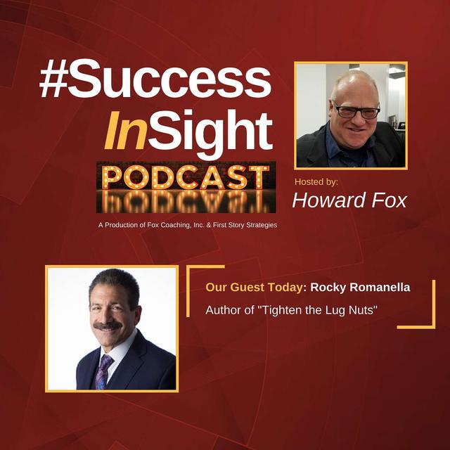 Rocky Romanella, Author of "Tighten the Lug Nuts" - podcast episode cover