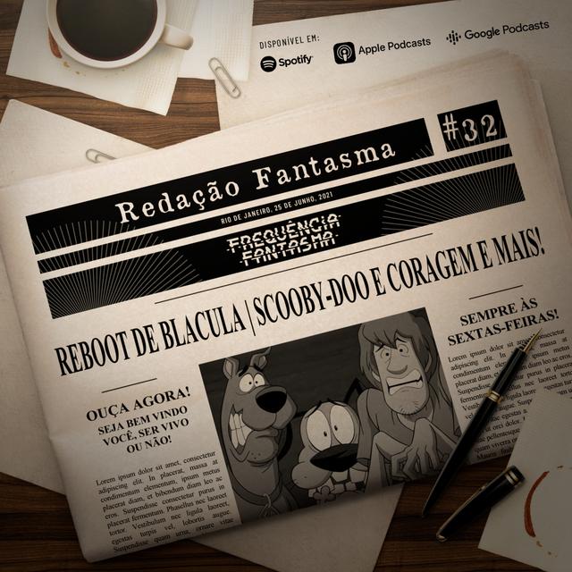 RD#32 - Scooby-Doo e Coragem, o cão covarde juntos é "cringe"? - podcast episode cover