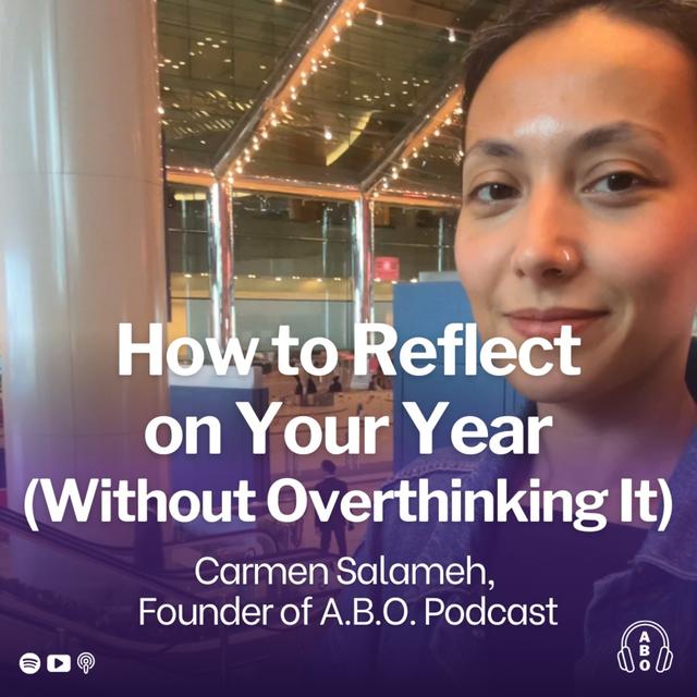 How to Reflect on Your Year (Without Overthinking It) - podcast episode cover