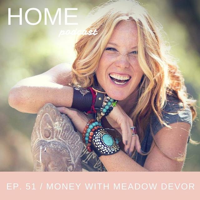 Episode 51: Money Sobriety with Meadow DeVor - podcast episode cover