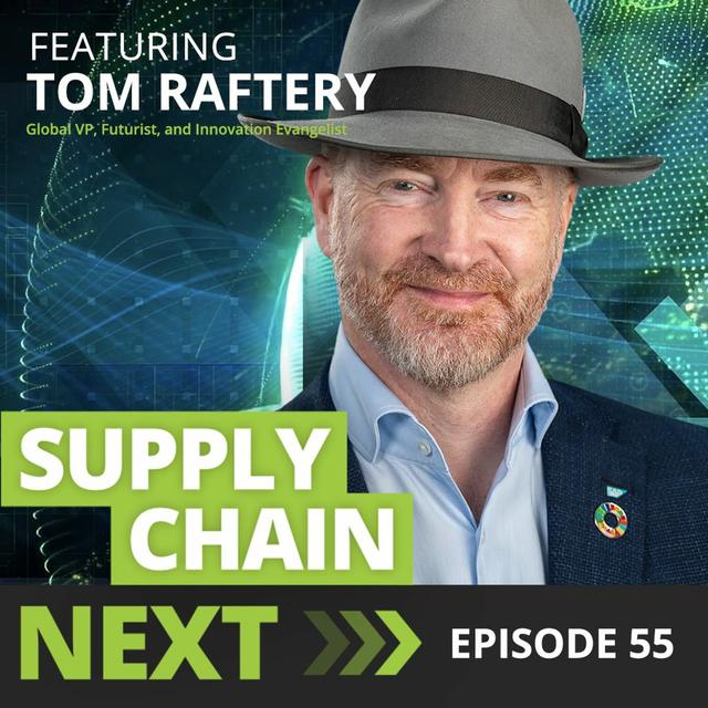 055 - Tom Raftery - Supply Chain Evangelism - podcast episode cover