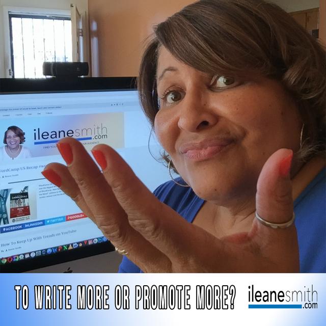 Should Bloggers Write More or Promote More - podcast episode cover