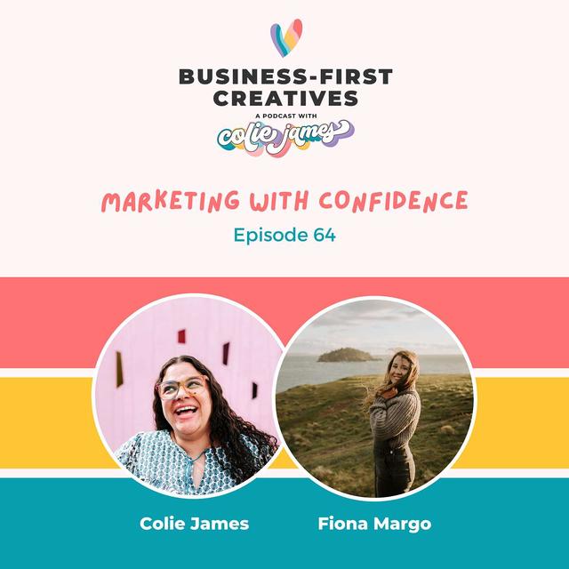 Marketing with Confidence with Fiona Margo - podcast episode cover