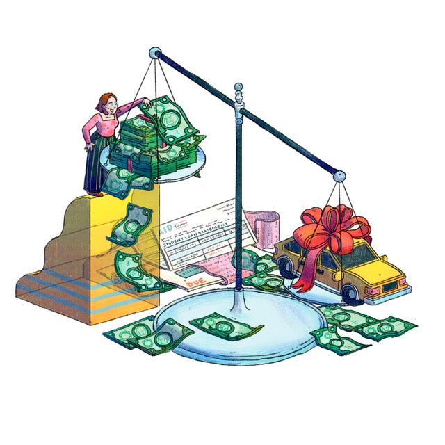 How to save for a big financial goal - podcast episode cover