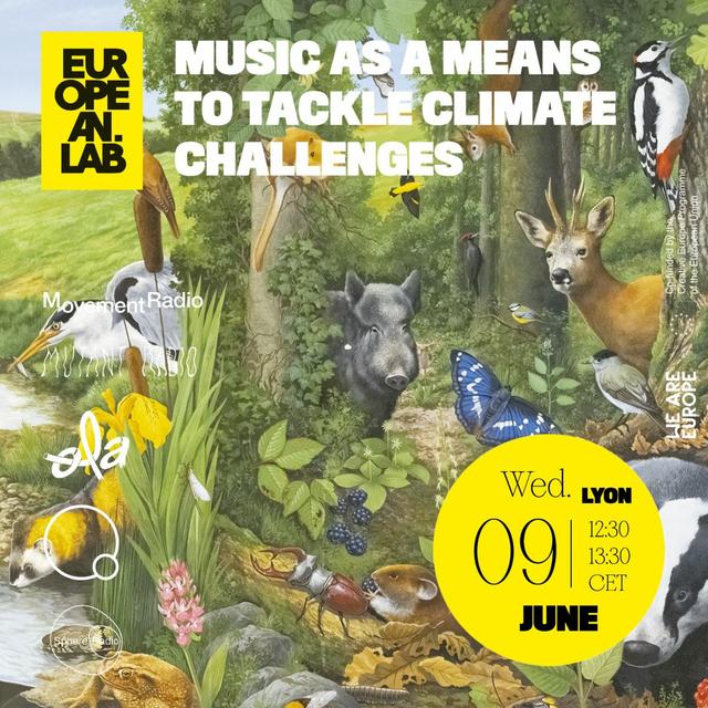 Music as a means to tackle climate challenges - podcast episode cover