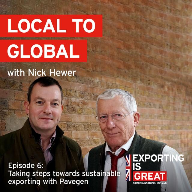 Taking steps towards sustainable exporting with Pavegen - podcast episode cover