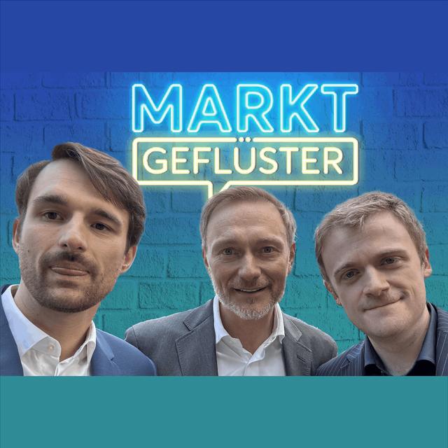 #100 Lindner bei Marktgeflüster (?) - gemeinsam die Rente retten - podcast episode cover