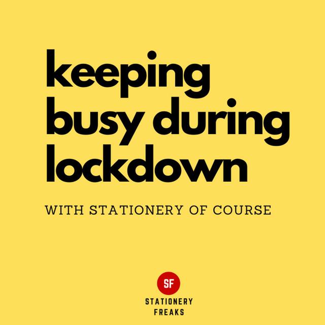 Keeping busy as a stationery freak in lockdown - podcast episode cover
