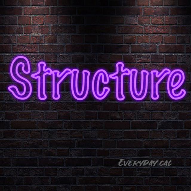 Structure your life - podcast episode cover