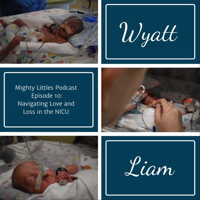 Episode 10: Navigating love and loss in the NICU with 23 week twins. - podcast episode cover