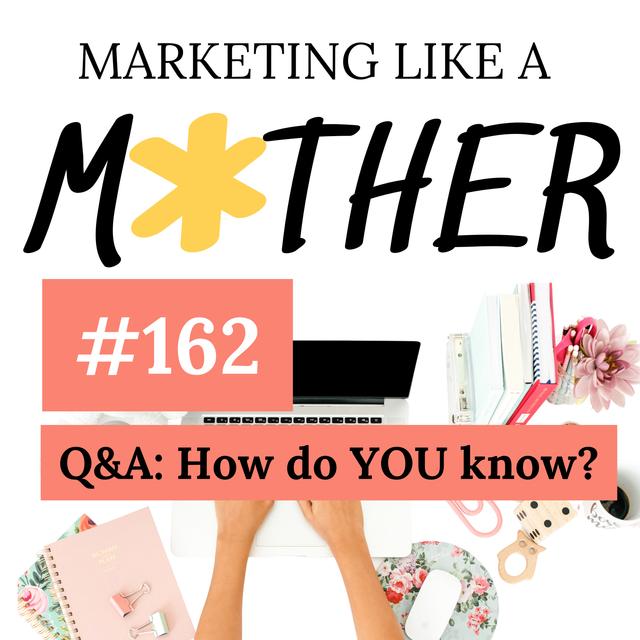 #162 - Q&A: How do YOU know? - podcast episode cover
