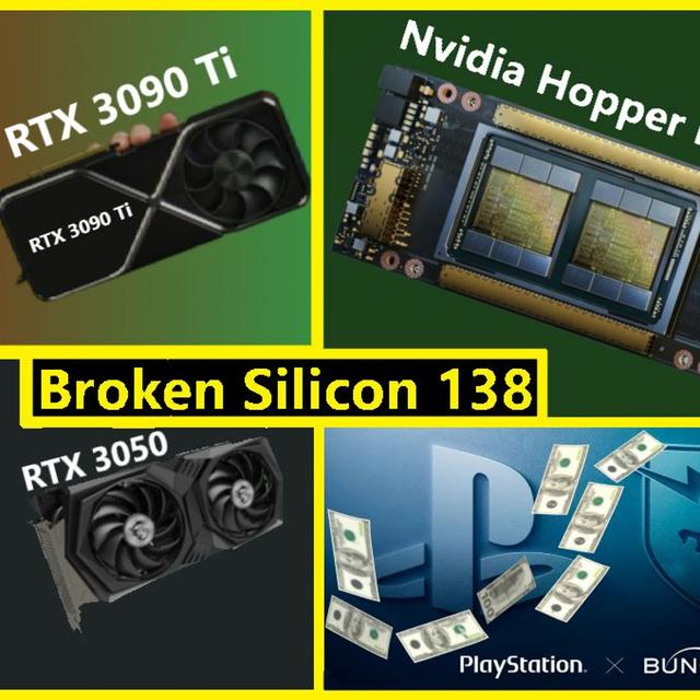 138. Nvidia Hopper 900mm², 6950 XT vs 3090 Ti, RTX 3050 vs RX 6600, Sony Buys Bungie - podcast episode cover