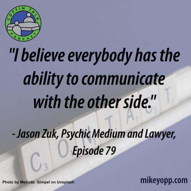 #79 - A Psychic Lawyer - Jason Zuk - "I Called It Deja Vu" - podcast episode cover