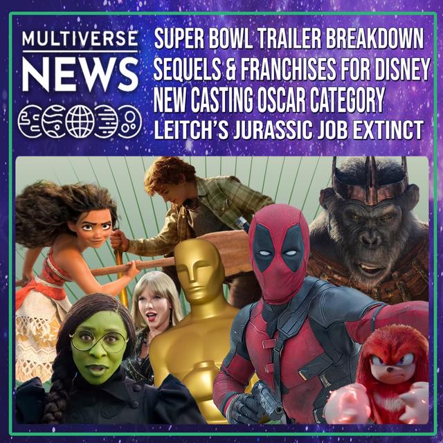 Disney Sequels Galore, Jurassic Movie Has No Director, and the Oscars Gets a New Category - podcast episode cover
