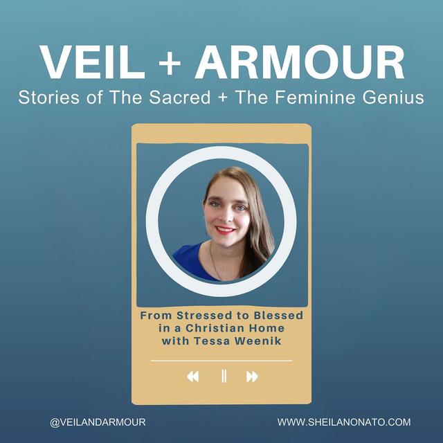 15. From Stressed to Blessed in a Christian Home with Tessa Weenink - podcast episode cover