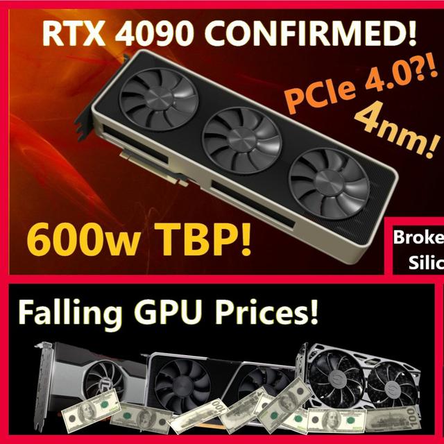 150. 4nm Lovelace at 600w, R7 5800X3D Reviews, Falling GPU Prices, Intel Execution - podcast episode cover