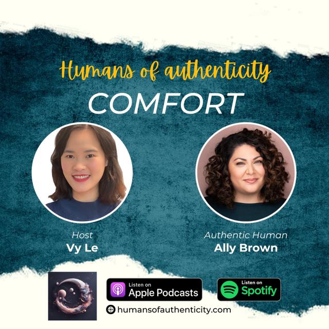 18. Comfort with Ally Brown - podcast episode cover