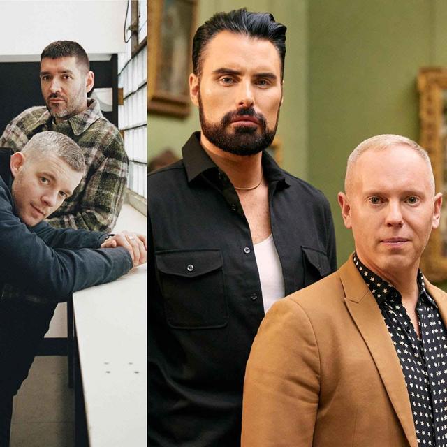 Rob Rinder and Rylan Clark - podcast episode cover