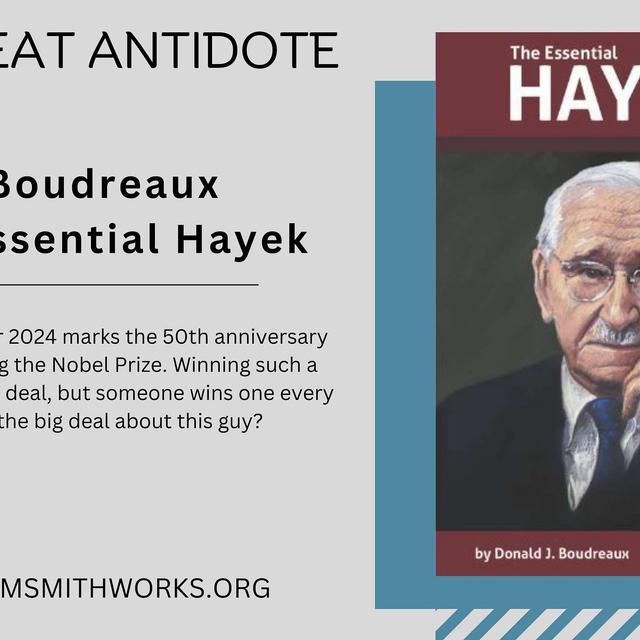 Don Boudreaux on The Essential Hayek - podcast episode cover