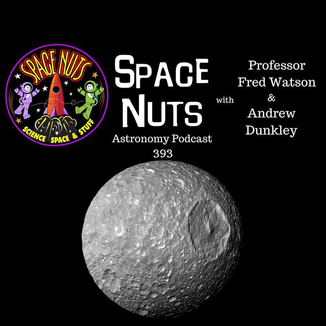 #393: The Death Star Doppelgänger: Diving into Mimas's Mysteries and Martian Microbes - podcast episode cover