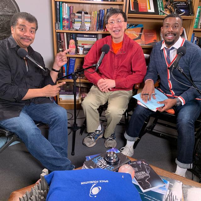 Cosmic Queries – Science in Pop Fiction - podcast episode cover