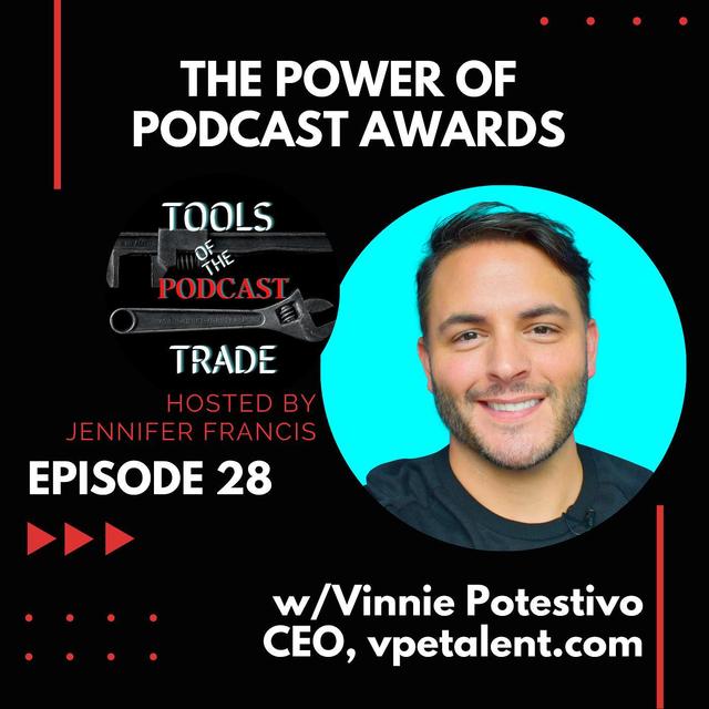 The Power of Podcast Awards w/Vinnie Potestivo - podcast episode cover