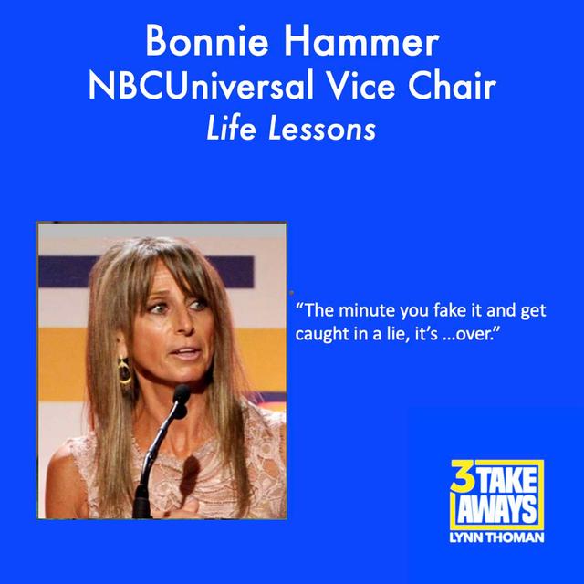 NBCUniversal Vice Chair Bonnie Hammer: Life Lessons for Getting Ahead (#236) - podcast episode cover