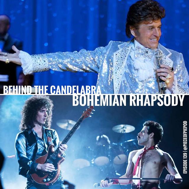 Behind the Candelabra & Bohemian Rhapsody - podcast episode cover