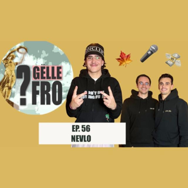 NEVLO iwwer säin Drogekonsum, Frëndschaft mam Brooze an säin Studium-Fail - GËLLE FRO EP. 56 - podcast episode cover