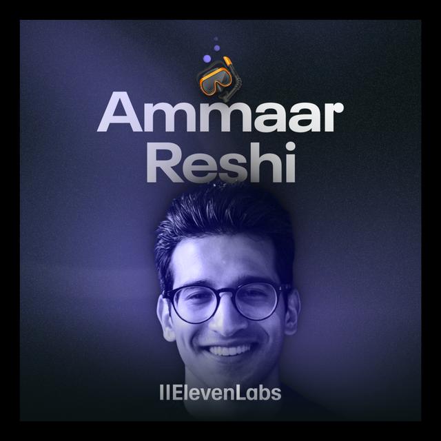 Ammaar Reshi - Unlocking AI’s creative potential - podcast episode cover