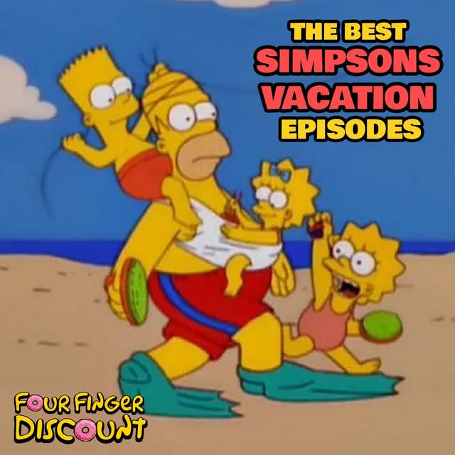 The Best Simpsons Vacation Episodes (with The Simpsons Index) - podcast episode cover