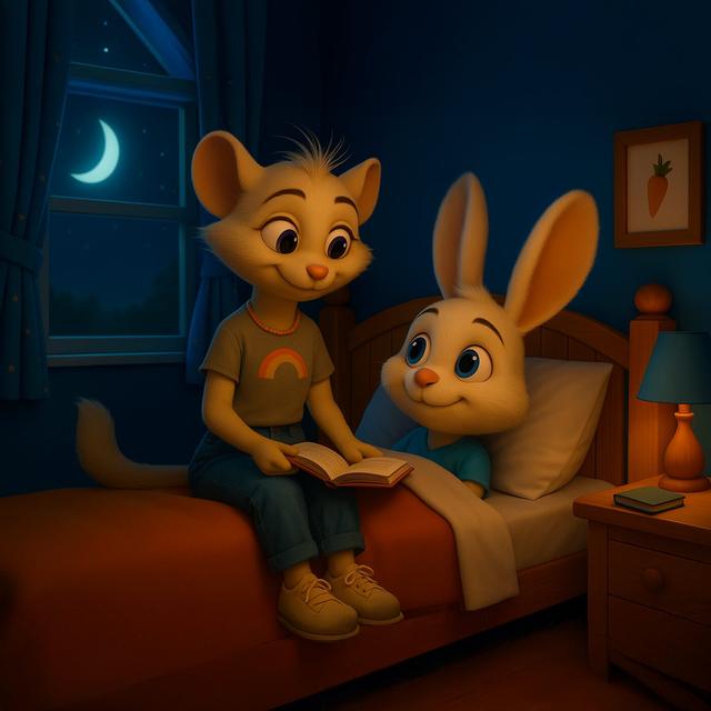 Petit Lapin a une babysitter - podcast episode cover