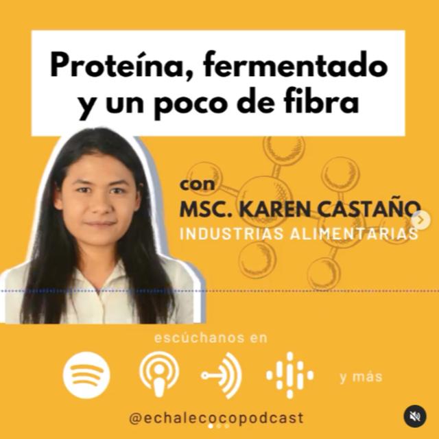 Proteína, fermentado y un poco de fibra con Karen Castaño - podcast episode cover