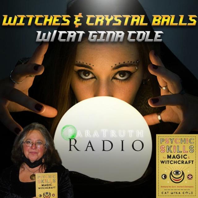 Witches & Crystal Balls w/Cat Gina Cole - podcast episode cover