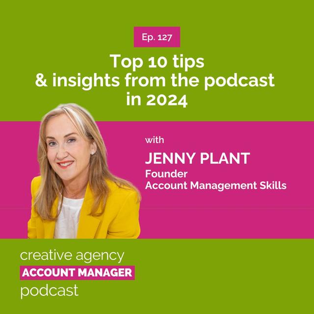 Top 10 tips & insights from the podcast in 2024, with Jenny Plant - podcast episode cover